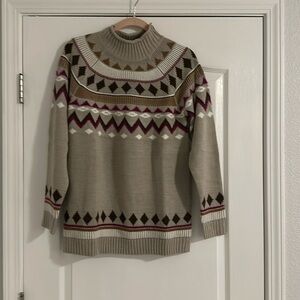 Fair isle sweater NEW